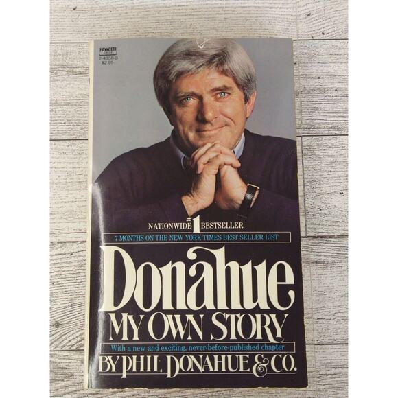 Donahue My Own Story, Phil Donahue & Co 1981 PB Autobiography - Picture 1 of 11